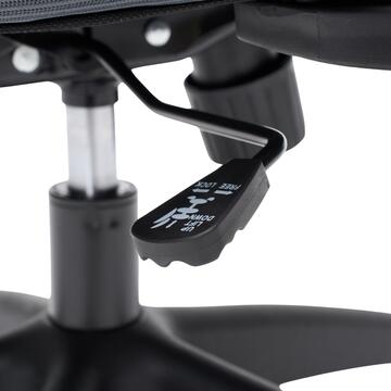 Poltrona da Ufficio Grigia Ergonomica Regent con Ruote,... - Marino Fa Mercato