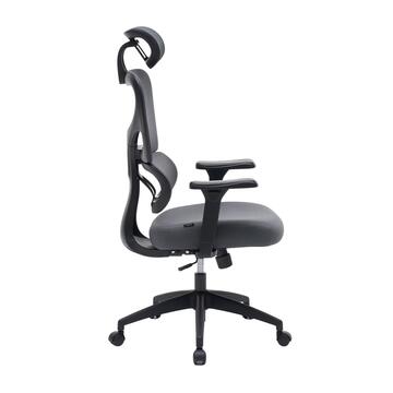 Poltrona da Ufficio Grigia Ergonomica Regent con Ruote,... - Marino Fa Mercato