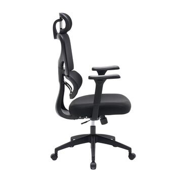 Poltrona da Ufficio Nera Ergonomica Regent con Ruote,... - Marino Fa Mercato