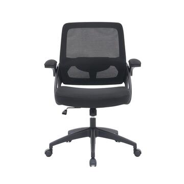 Poltrona da Ufficio Nera Vixer con Ruote e Braccioli... - Marino Fa Mercato