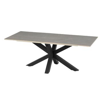 Tavolino Moderno da Caffè Keta 120x90 cm - Grigio