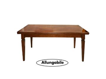 Elegante tavolo allungabile in legno con finitura lucida... - Marino fa Mercato