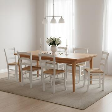 Tavolo da pranzo allungabile Moda 180/225X100 - Rossetto