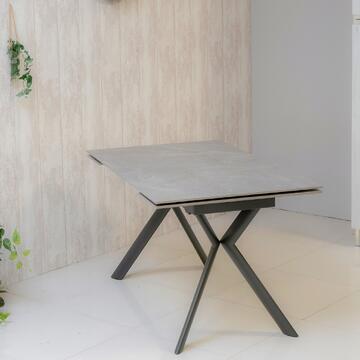 Tavolo allungabile Belice moderno con piano in marmo...