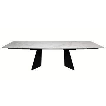 Tavolo da Pranzo Moderno Arade Bianco - 180/280x90... - Marino fa Mercato