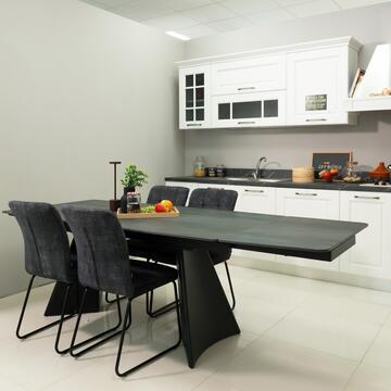 Tavolo da Pranzo Moderno Arade Grigio - 180/280x90... - Marino fa Mercato