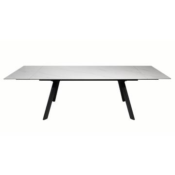 Tavolo da Pranzo Moderno Sosa Bianco - 180/260x90 h76... - Marino fa Mercato