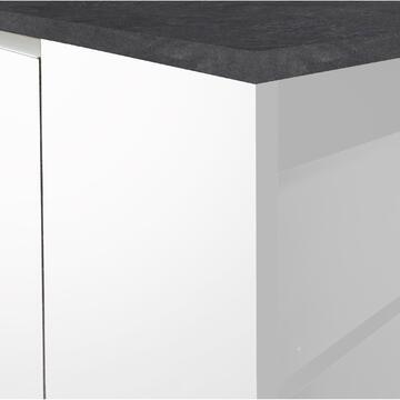 Isola Cucina Sole 3 Ante, L 155 cm, in Melaminico Bianco... - Marino fa Mercato