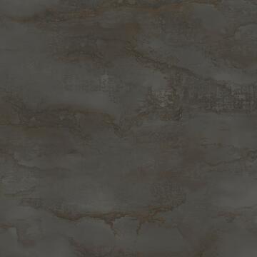 Cucina completa Kristal con lavastoviglie, effetto marmo bianco/ossido, 330 cm, Ares