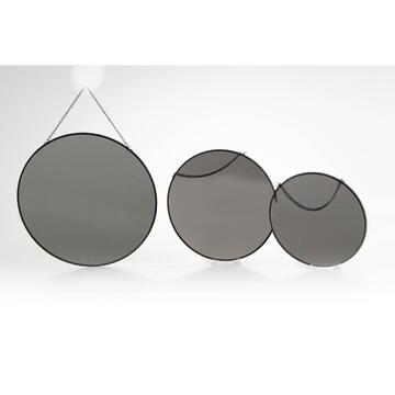 3 Specchi Neri Diametro 202428 cm