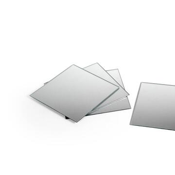 Set 4 Specchi Quadrati Adesivi 30x30cm 2mm Spessore - Marino fa Mercato