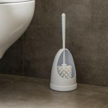 Porta scopino wc Armony in plastica bianco - Marino fa Mercato