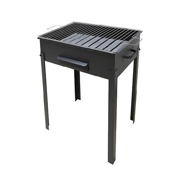 Barbecue BBQ Taormina in Acciaio Verniciato 50x35 h66 cm Made in italy