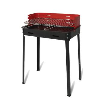 Barbecue BBQ Flavia in Acciaio Verniciato 60x35 h80 cm Made in italy