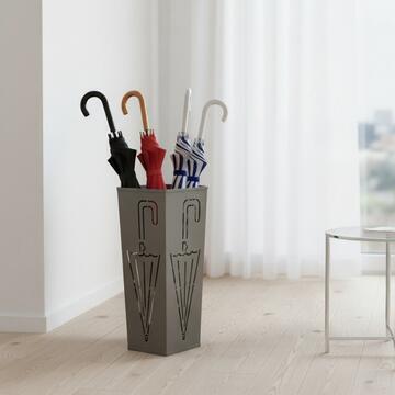 Portaombrelli in Metallo con Motivo Ombrello Traforato... - Marino fa Mercato