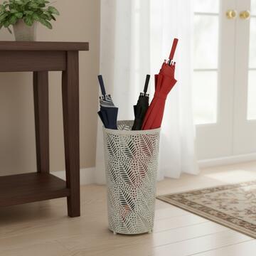 Portaombrelli in Metallo con Motivo Foliage Traforato... - Marino fa Mercato