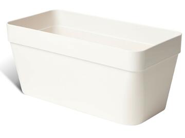 Coprivaso rettangolare 24 x 11 Bianco - Marino fa Mercato