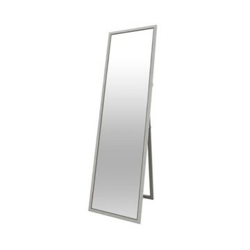 Specchiera 40x150 cm con Piedistallo - Cornice bianca