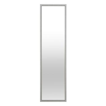 Specchiera 40x150 cm con Piedistallo - Cornice bianca