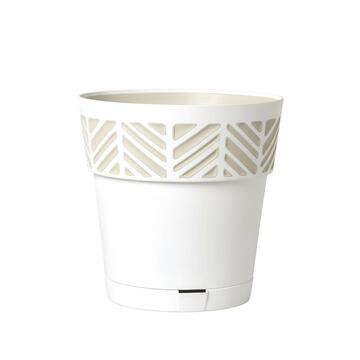 Vaso orfeo bianco 30 cm - Marino fa Mercato