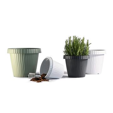 Vaso Onda 20cm diametro Salvia - Marino fa Mercato