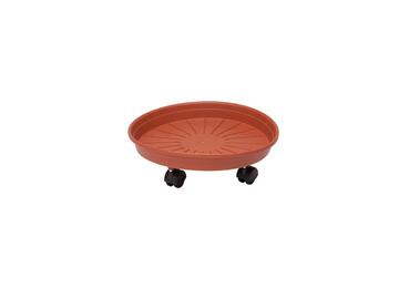 Sottovaso Margherita 25 cm con ruote