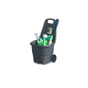 Carrello Giardino Smart con Ruote Grigio / Verde - Marino fa Mercato