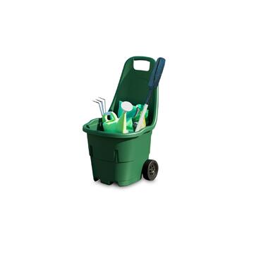 Carrello Giardino Smart con Ruote Grigio / Verde - Marino fa Mercato