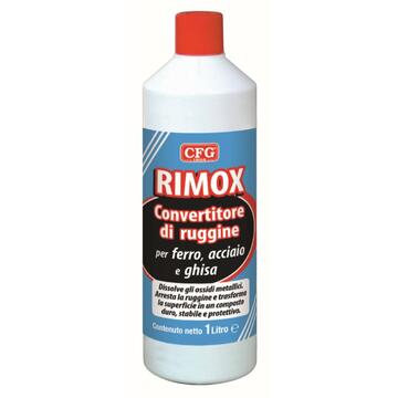 Rimox fosfatizzante convertitore di ruggiene lucidante per metalli 1L