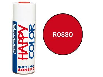 Saratoga Happy Color vernice spray acrilico rosso 400 ml