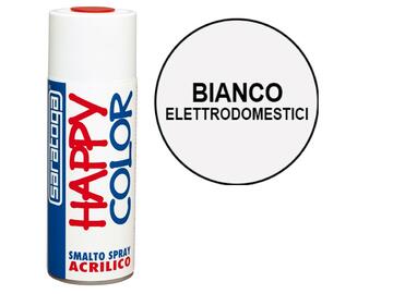 Saratoga Happy Color vernice spray acrilico bianco... - Marino fa Mercato