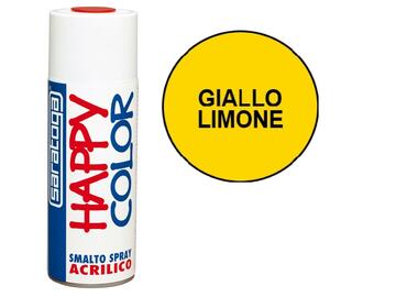 Saratoga Happy Color vernice spray acrilico giallo...