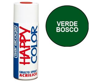 Saratoga Happy Color vernice spray acrilico verde bosco... - Marino fa Mercato