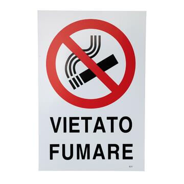 2 Cartelli vietato fumare - Marino fa Mercato