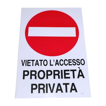 2 Cartelli divieto d accesso