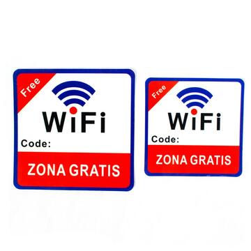 2 Cartelli WiFi Gratis - Marino fa Mercato