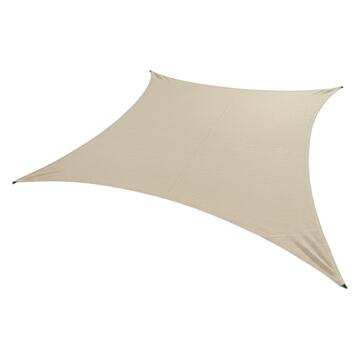 Tenda a Vela Quadrata Beige 3x3 mt in HDPE Ombreggiante... - Marino Fa Mercato