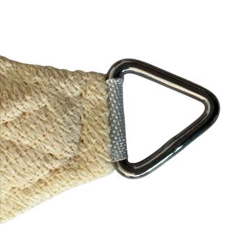 Tenda a Vela Triangolare Beige 5x5x5 mt in HDPE Ombreggiante... - Marino Fa Mercato