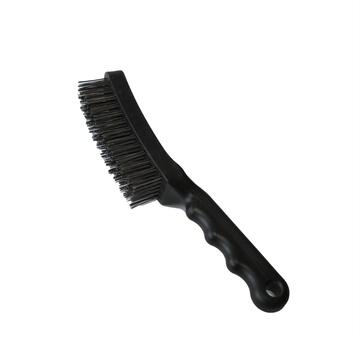 Spazzola grande setole di metallo smeriglia acciaio,ottone...