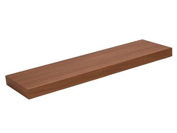 Mensola sospesa legno Ciliegio da muro, 120x26x5 - Marino fa Mercato