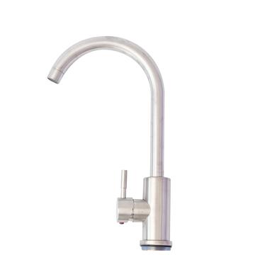 Rubinetto Lavello Cucina di Design in Metallo Cromato