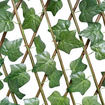 Traliccio 100x190 cm con Foglie di Edera Artificiali,... - Marino Fa Mercato