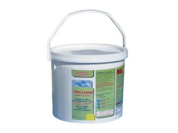 Tricloro in pastiglie da 200g per acqua piscina 5Kg New Plast