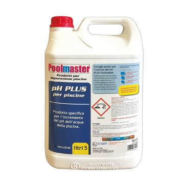 Correttore di acidità Ph plus liquido per piscina 5LT New Plast