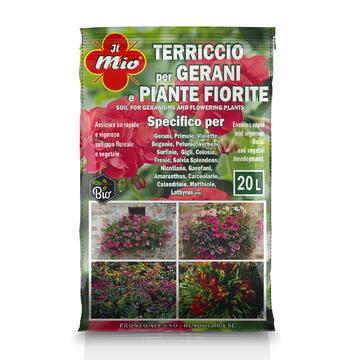 Terriccio per gerani da 20 Lt