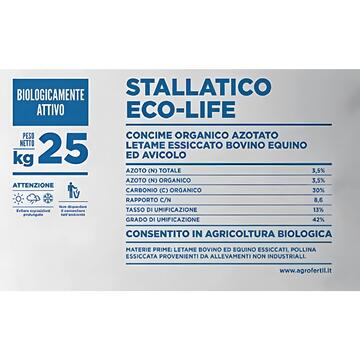 Stallatico Eco-Life 25kg - Marino fa Mercato