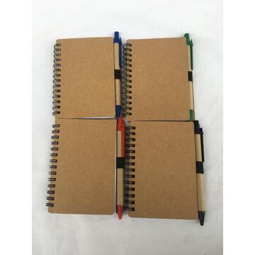 NoteBook Block Notes Recycle 13x9,8 - Marino fa Mercato