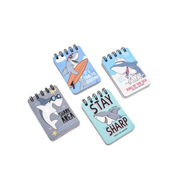 Note book verticale Shark 7x10,5 - Marino fa Mercato