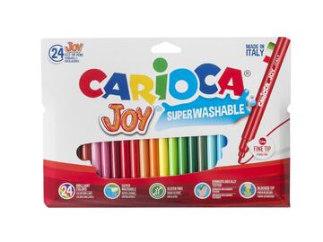 Confezione 24 pennarelli Carioca Joy