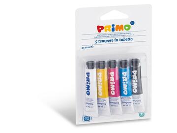 5 Colori primari tempera 12 ml - Marino fa Mercato